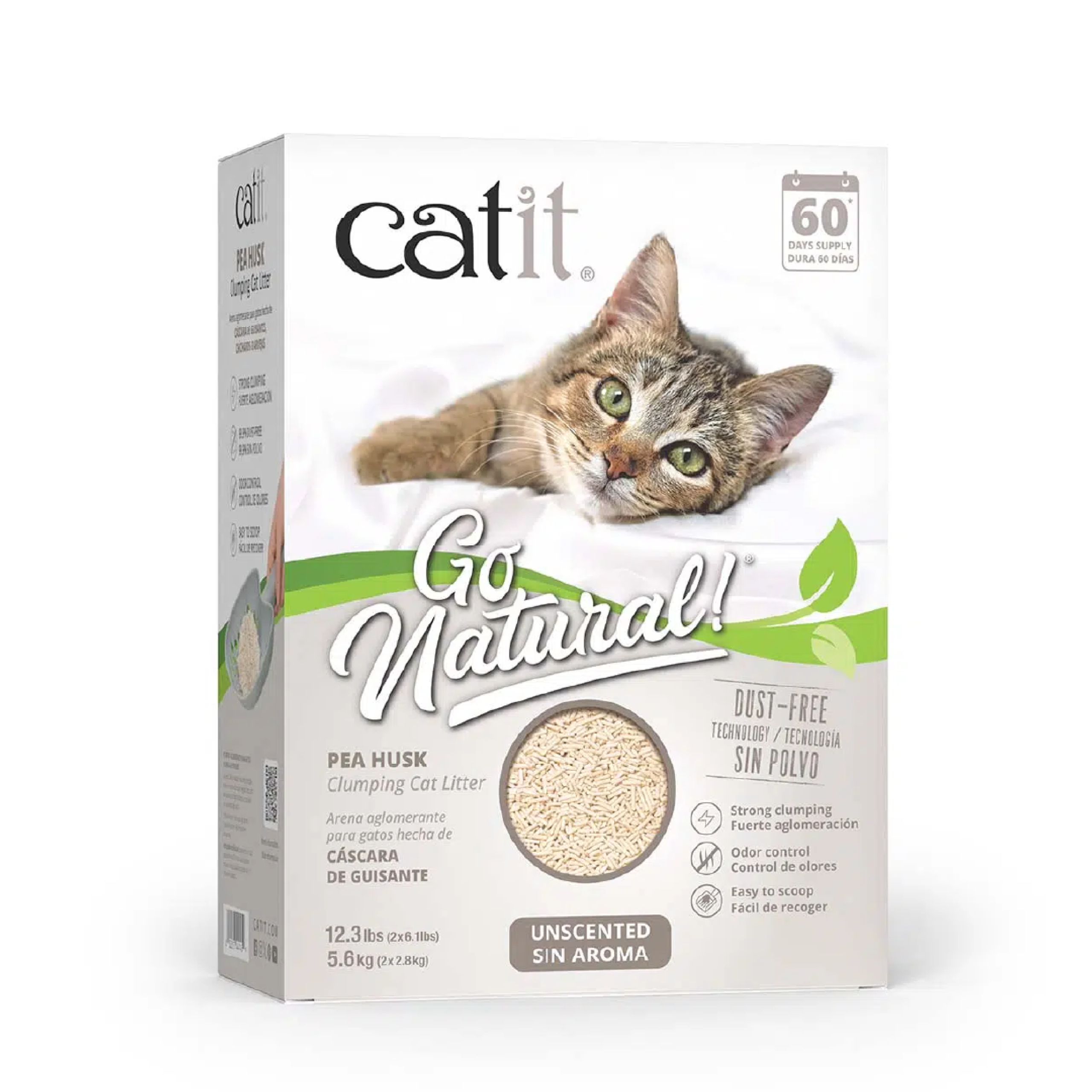 Arena Catit Go Natural Arena Biodegradable sin Aroma - Imagen 5