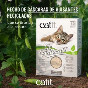 Arena Catit Go Natural Arena Biodegradable sin Aroma