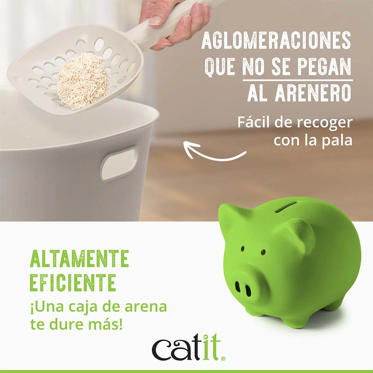 Arena Catit Go Natural Arena Biodegradable sin Aroma - Imagen 3