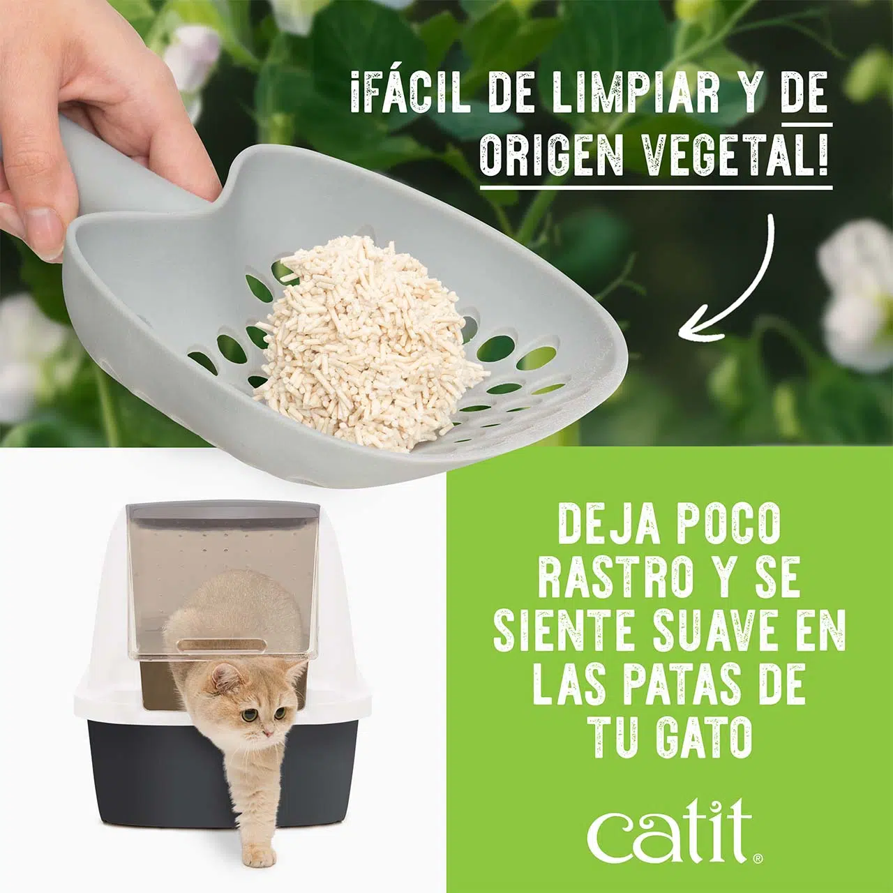 Arena Catit Go Natural Arena Biodegradable sin Aroma - Imagen 6