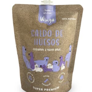 ALIMENTO HÚMEDO CALDO WINGA POUCH CALDO DE HUESOS