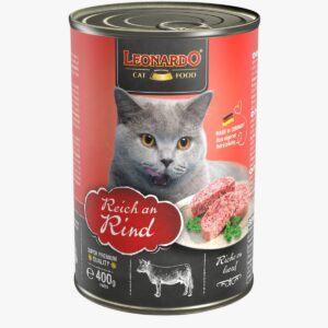 Alimento Húmedo Leonardo Lata Ter400 gr.