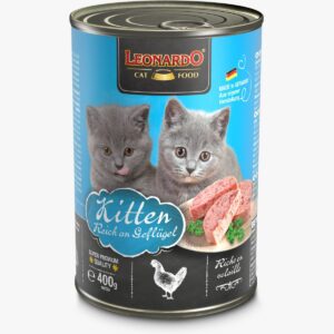 Alimento Húmedo Leonardo Lata Kitten 400 gr.