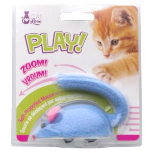 Juguete Cat Love Ratón Mecánico Azul