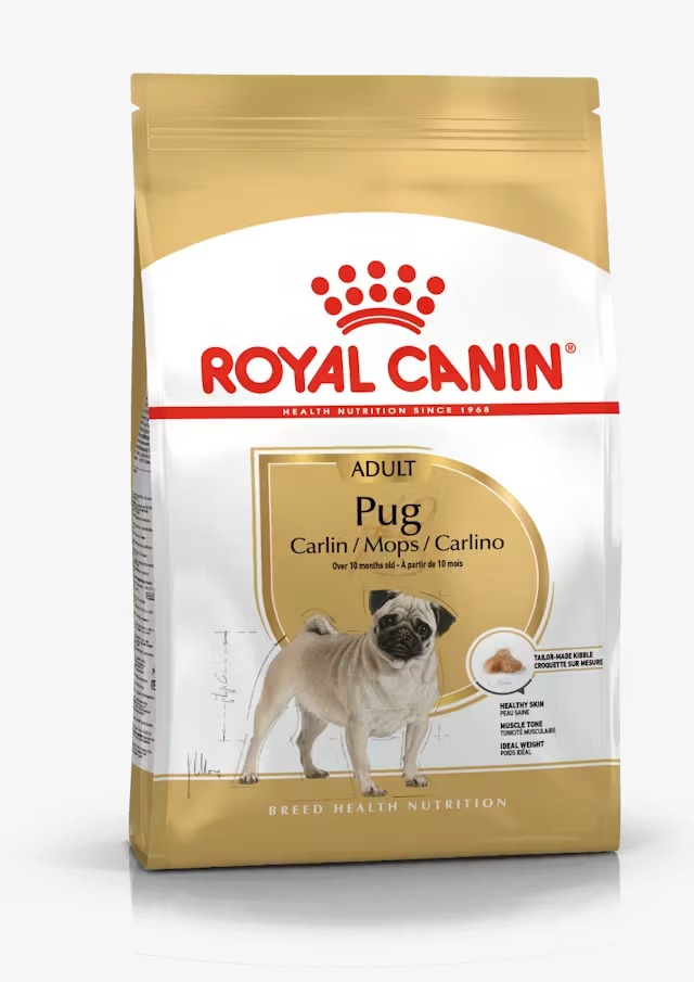 Alimento Seco Royal Canin Pug Adulto 2,5 kg.