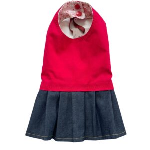 Vestido Mezclilla con Forro Lino S